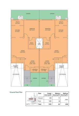 Type A1 Ground Floor