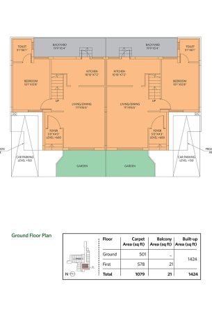 Type B1 Ground Floor