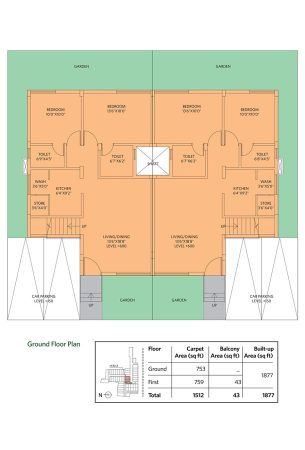 Type L4 and L5 Ground Floor
